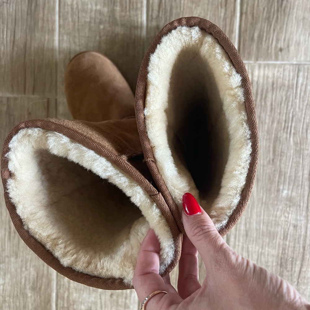 Authentic Ugg Tall Boots, Chestnut - image 6
